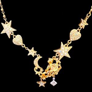 🌟Kirk’s Folly Swinging on a Star Necklace EUC💜